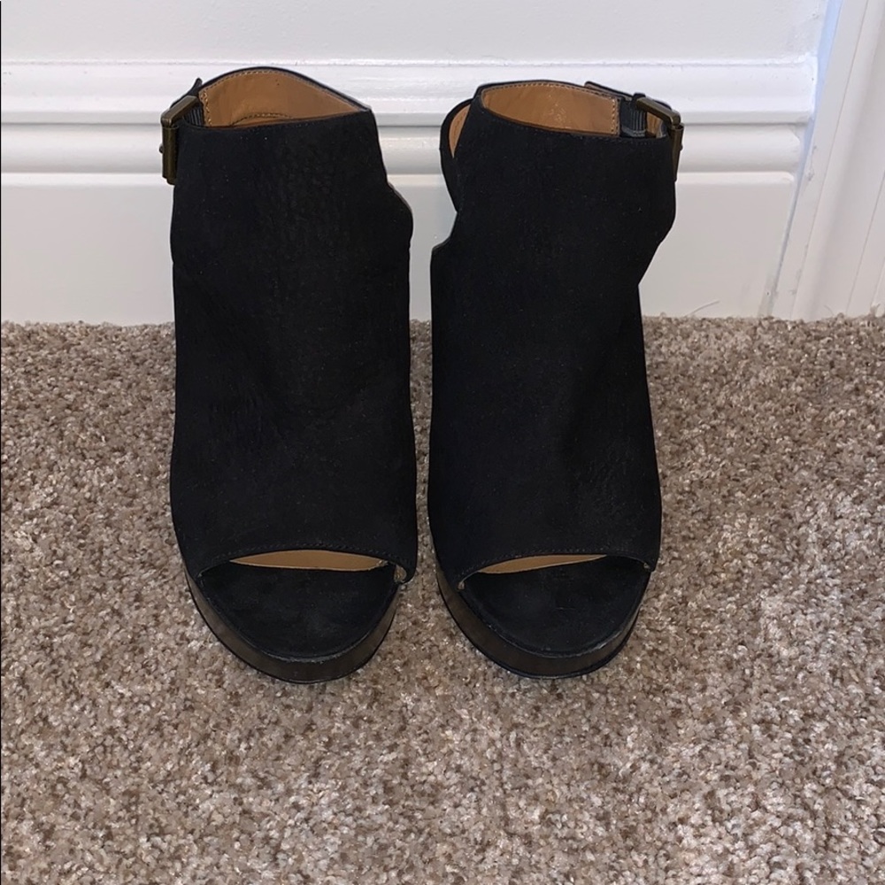 Ralph Lauren Black Heels - Picture 2 of 4